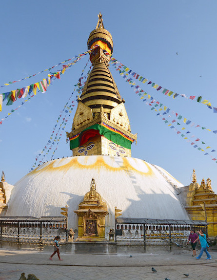 Swayambhunath in Nepal