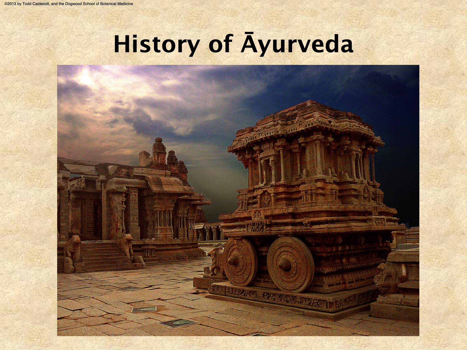 History of Āyurveda Dogwood School of Botanical Medicine